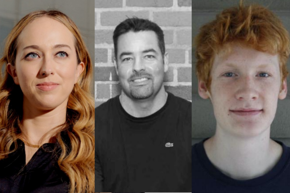 왼쪽부터 시크 AI CEO 사라 나기, 풀사이드 설립자 제이슨 워너, 애니스피어 설립자 마이클 트루엘. (사진=시크AI, 풀사이드, 링크드인)