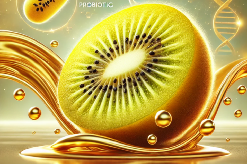 바이텍의 ‘발효골드키위(Kiwibiotics®)’가 임상시험을 통해 위장 건강 개선에 효과적이고 안전한 식이 보충제로서 효능을 입증 받았다. (사진=바이텍)