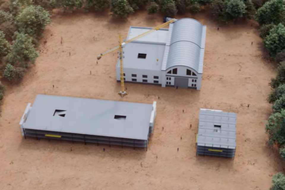 구글 소형모듈원전(SMR)의 컴퓨터 그래픽. (사진=구글)