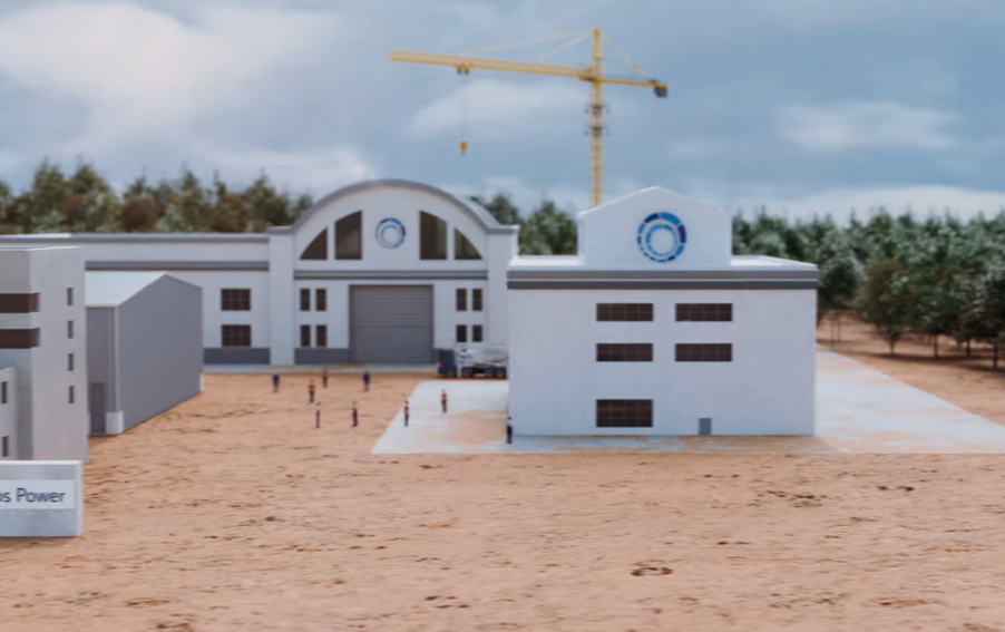 구글 소형모듈원전(SMR)의 컴퓨터 그래픽. (사진=구글)