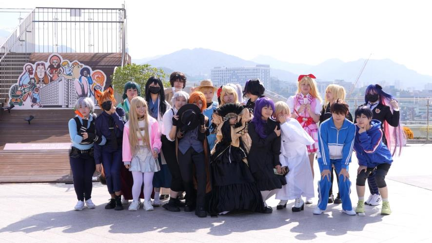 글로벌 게임 개발자 컨퍼런스 코스프레 행사. (사진=GICON)