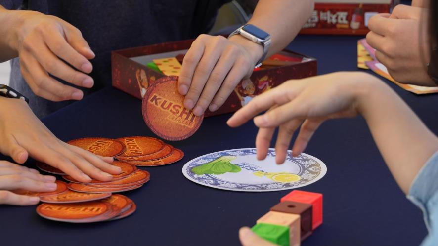 글로벌 게임 개발자 컨퍼런스 보드게임 체험. (사진=GICON)