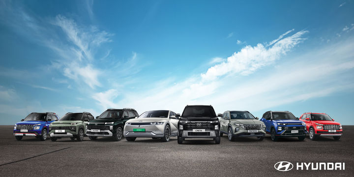 현대자동차 인도 라인업. (사진=현대자동차)