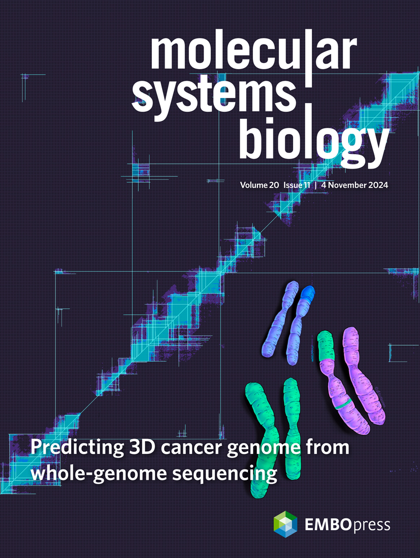 ‘Molecular Systems Biology’에 표지논문으로 게재