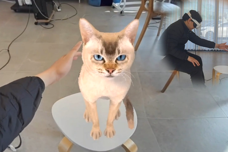 에이디엠아이 2024 신규 VR/MR 게임 ‘PET TOWN (펫타운)’. (사진=에이디엠아이)