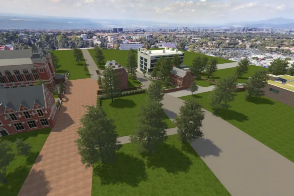 메타가 구축한 리즈대학교의 메타버시티. (사진=메타)