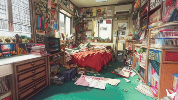 월드랩스의 AI 기술로 제작된 3D 그래픽. (그래픽=월드랩스)