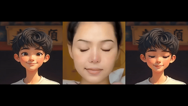 새로운 AI 모델로 제작한 영상. (그래픽=텐센트)