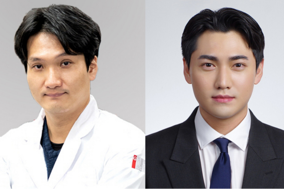 왼쪽부터 엄광섭 교수, 이창현 박사과정생. (사진=지스트)