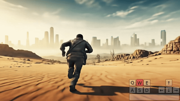 지니 2가 만든 3D 월드. (그래픽=구글 딥마인드)