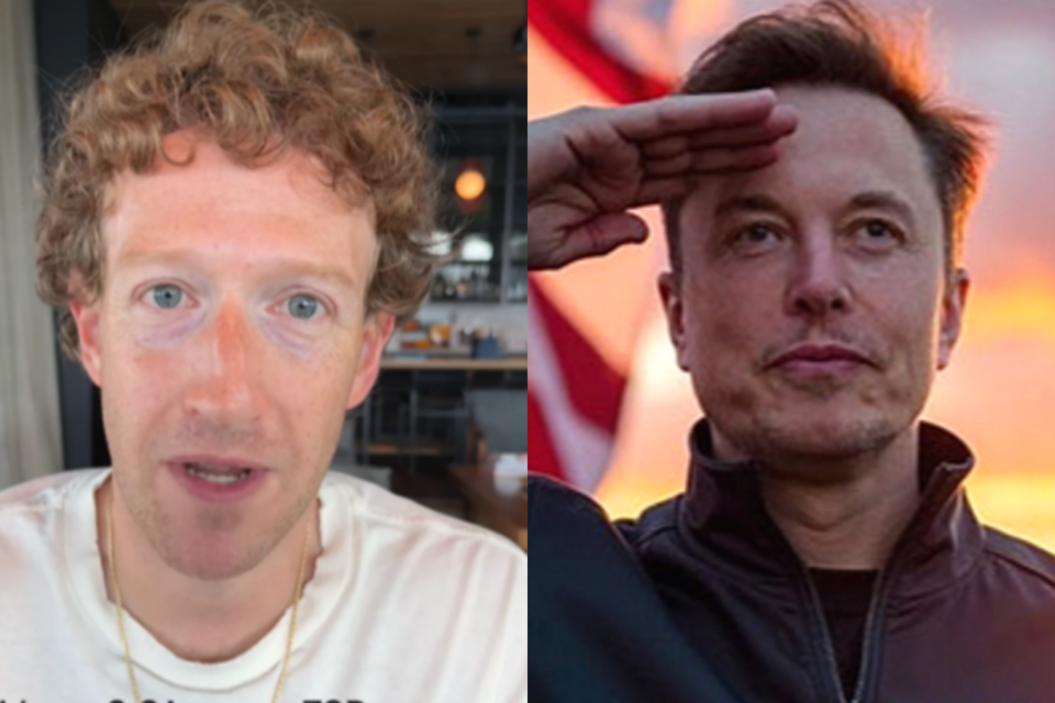 마크 저커버그 CEO와 일론 머스크 CEO. (사진=AI포스트 DB)