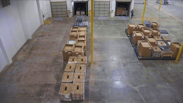 슬립 로보틱스가 개발한 적재 로봇 '슬립봇'. (그래픽=슬립 로보틱스)