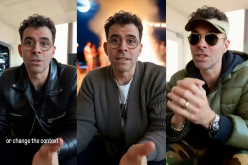 아담 모세리 인스타그램 CEO가 새로운 AI 기능을 시연하고 있다. (사진=mosseri sns)