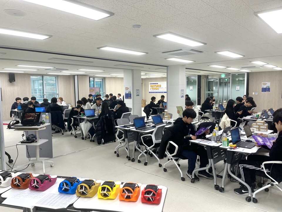 2024 Nature:Thon(네이쳐톤) 행사사진. (사진=광주정보문화산업진흥원)