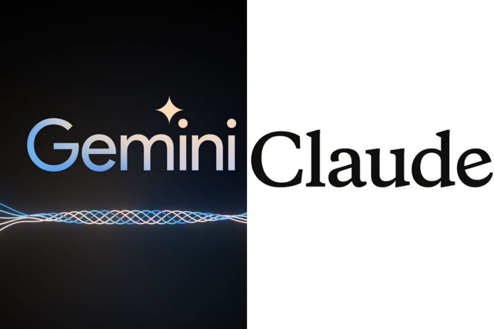구글 제미나이와 앤트로픽의 클로드. (사진=AI포스트 DB)