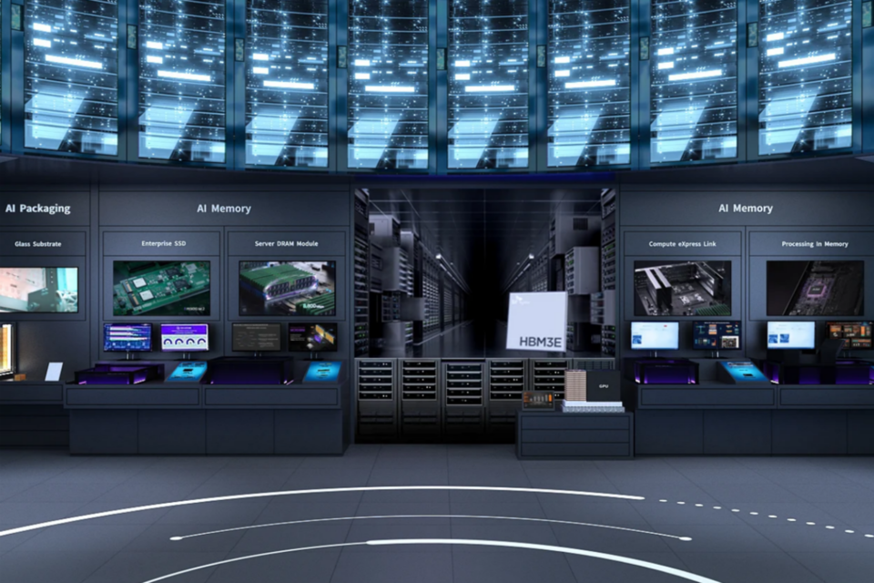 CES 2025 SK하이닉스 전시 조감도. (사진=SK하이닉스)