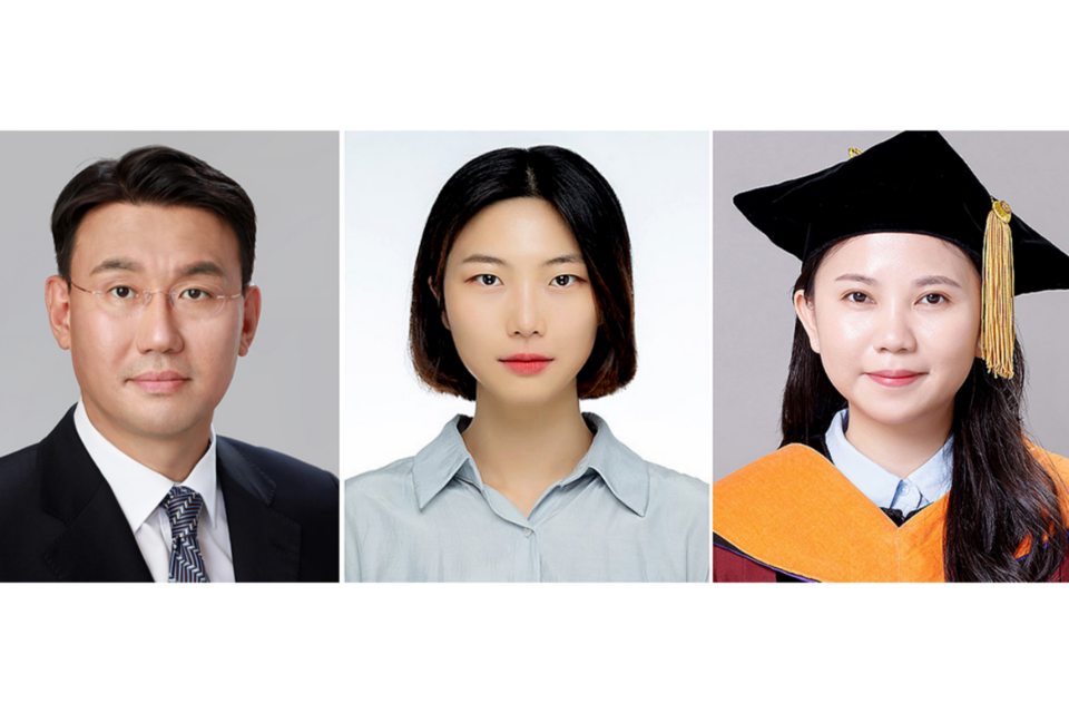 왼쪽부터 장인섭 교수, 이혜령 박사, 스테이시 시마이 레지날드(Stacy Simai Reginald) 박사. (사진=지스트)