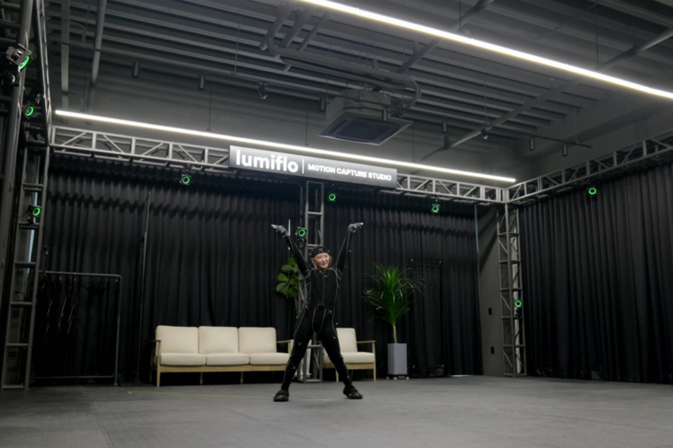 VE 사업부 모션캡처 스튜디오 전경. (사진=루이플로)