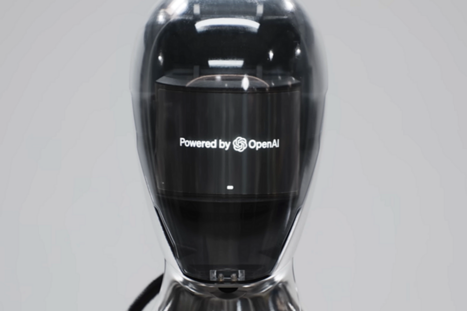 오픈AI가 개발한 AI 모델이 탑재된 피규어 01. (사진=Figure Youtube)