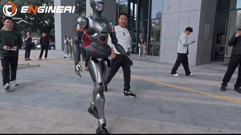휴머노이드 로봇 'SE01' (그래픽=엔진AI)