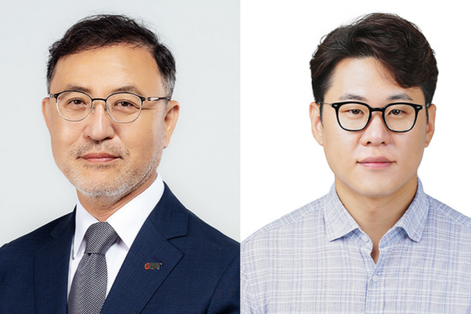 왼쪽부터 GIST 김인수 교수, 김창민 박사(현 고려대 연구교수). (사진=지스트)