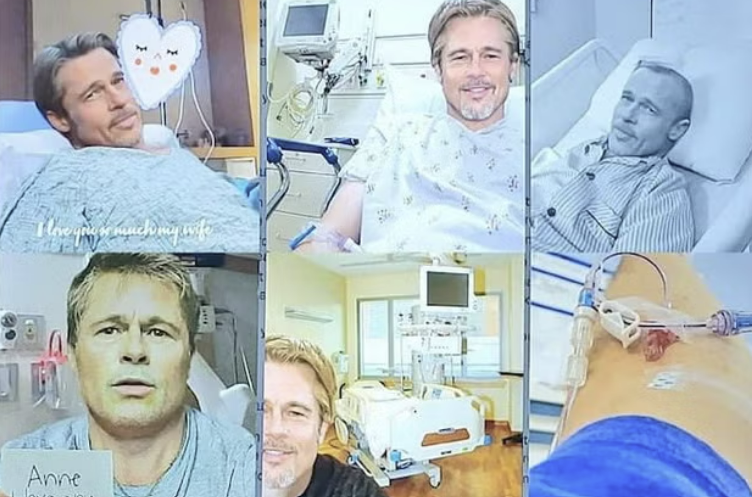 사기꾼이 앤을 속이기 위해 보낸 AI 브래드 피트 이미지. (사진=X)