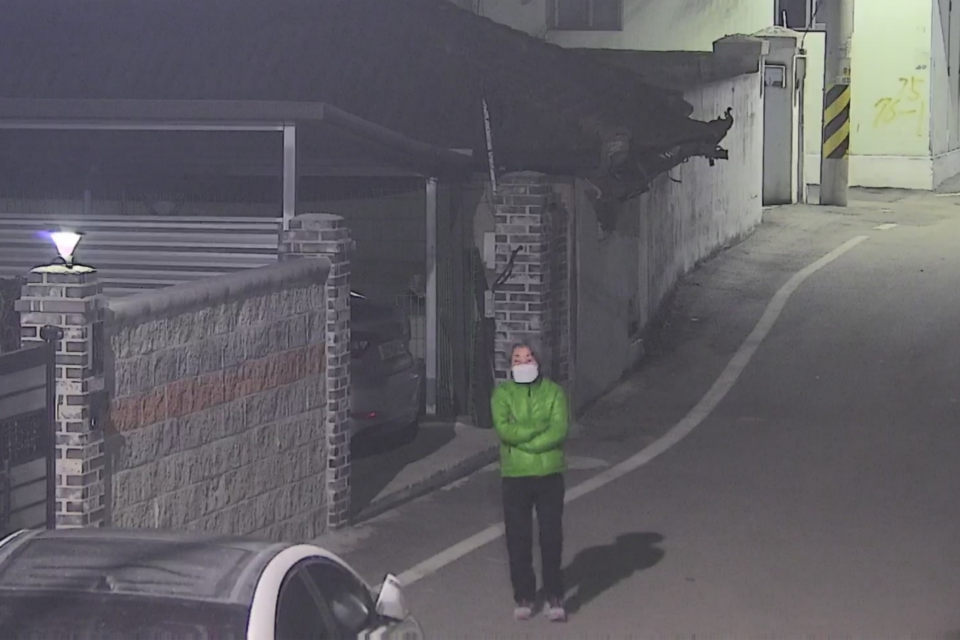 CCTV 발견 치매환자. (사진=광주광역시)