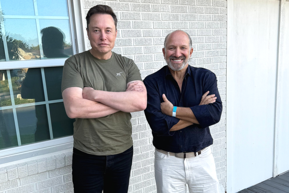 일론 머스크 테슬라 CEO와 하워드 러트닉 상무부 장관 지명자. (사진=Howard Lutnick X)