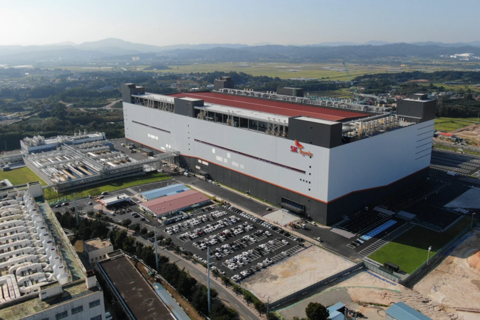 SK하이닉스 청주 M15 전경. (사진=SK하이닉스)