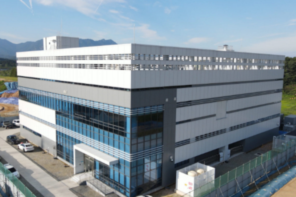 광주에 위치한 AI 데이터센터 전경. (사진=인공지능산업융합사업단)