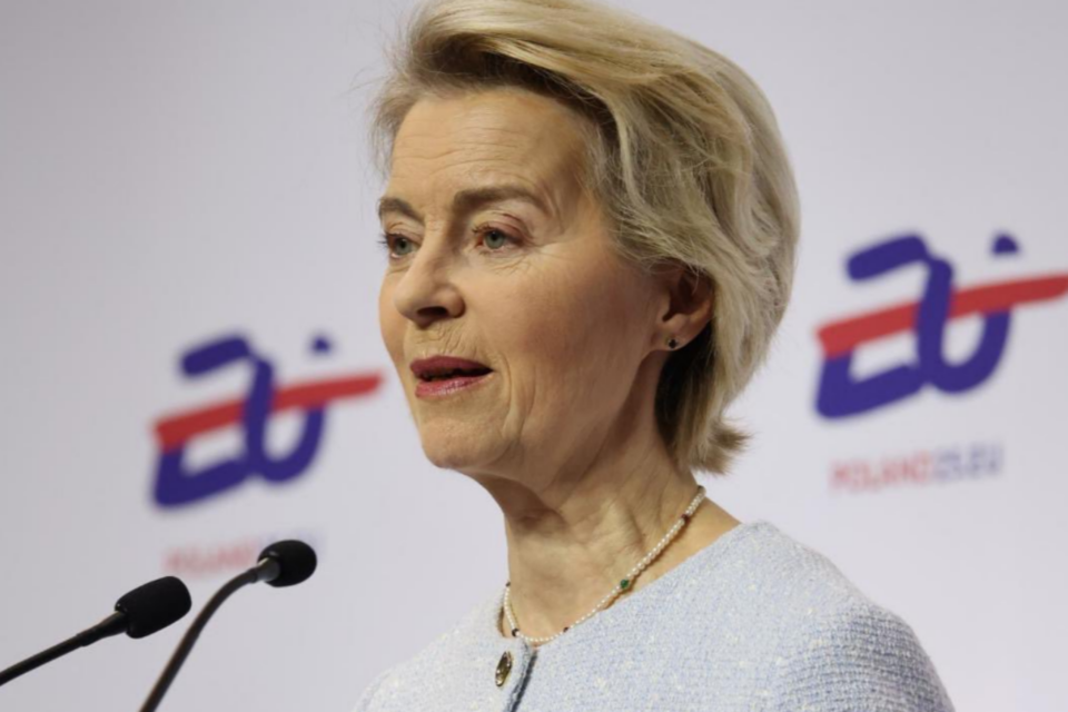 우르줄라 폰데어라이엔 EU 집행위원장. (사진=X)