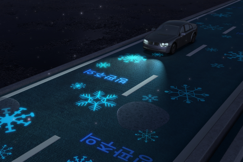 ‘카멜레온 도로’ 3D 시각화. (사진=로드온)