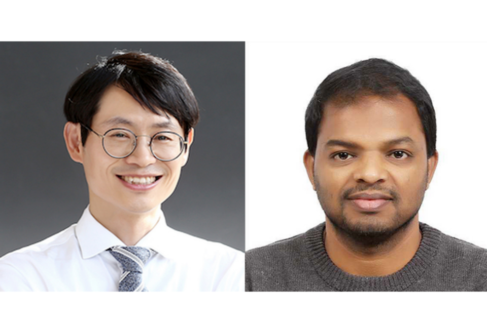 의생명공학과 정의헌 교수, 모드. 아프잘 칸(Mohd. Afzal Khan) 박사. (사진=지스트)