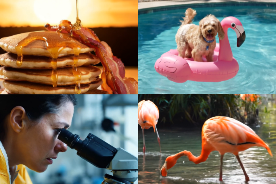 구글 딥마인드의 비오2가 생성한 영상 갈무리. (사진=구글 딥마인드)