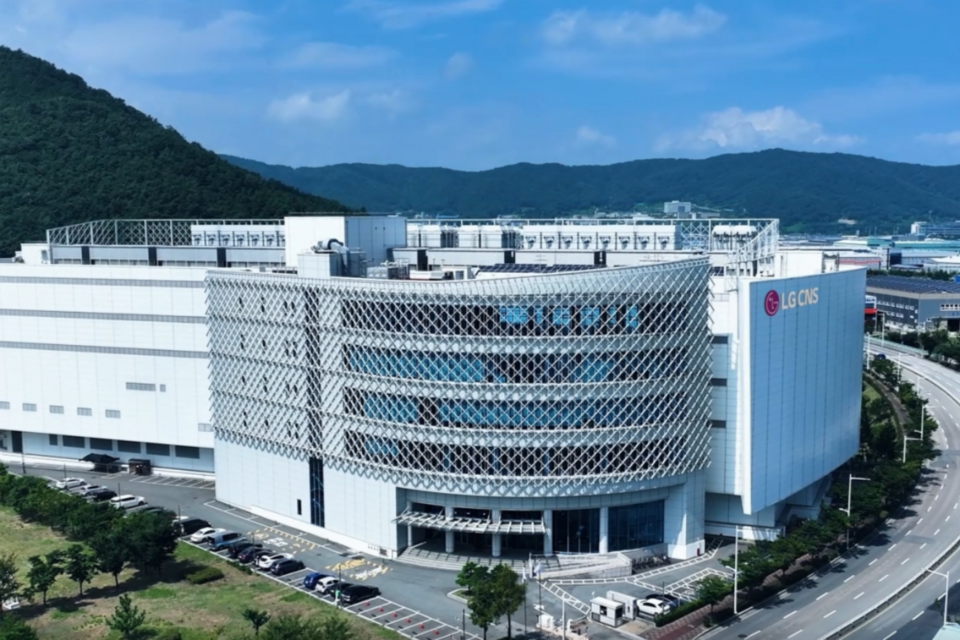 LG CNS 부산 데이터센터 전경. (사진=LG CNS)