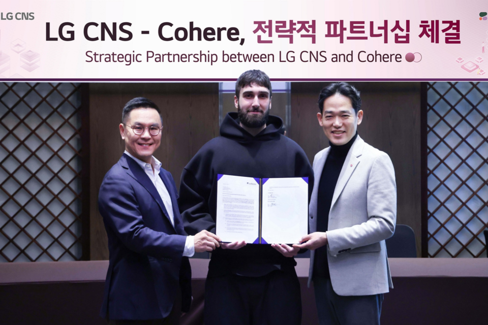 LG CNS, 글로벌 AI 유니콘 기업 '코히어'와 ‘에이전틱 AI’ 서비스 개발
