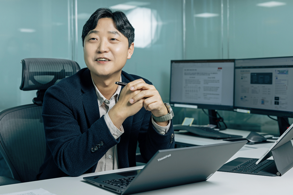 엄재광 SK하이닉스 경영분석 부사장. (사진=SK하이닉스 뉴스룸)