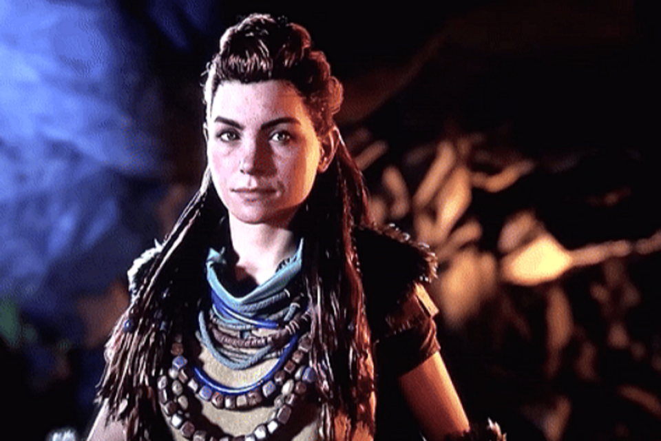 AI 기반 캐릭터로 구현된 에일로이. (사진=소니)