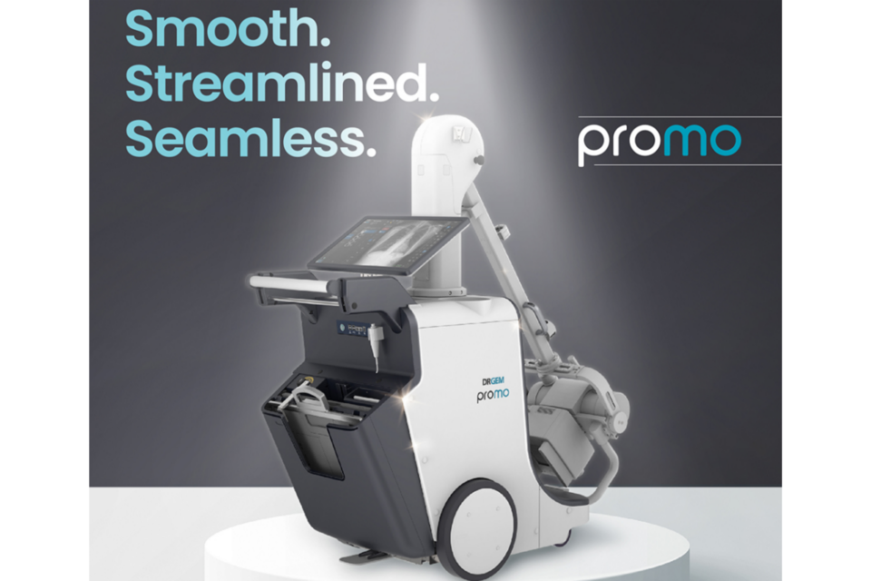 디알젬이 최근 공개한 수동형 모바일 X-ray ‘PROMO’. (사진=디알젬)