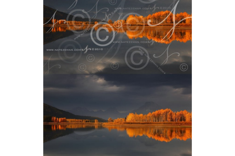 구글 제미나이 2.0 플래시로 워터마크를 제거한 사례. (사진=X)