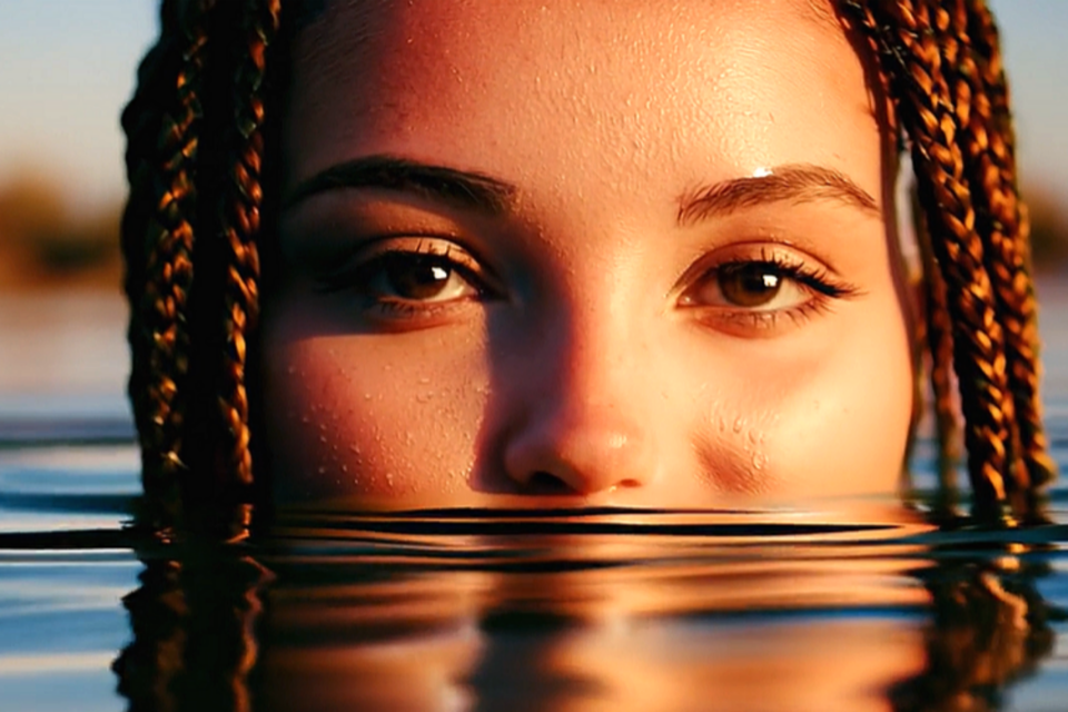 핫샷 AI 모델이 만든 영상 갈무리. (사진=핫샷)