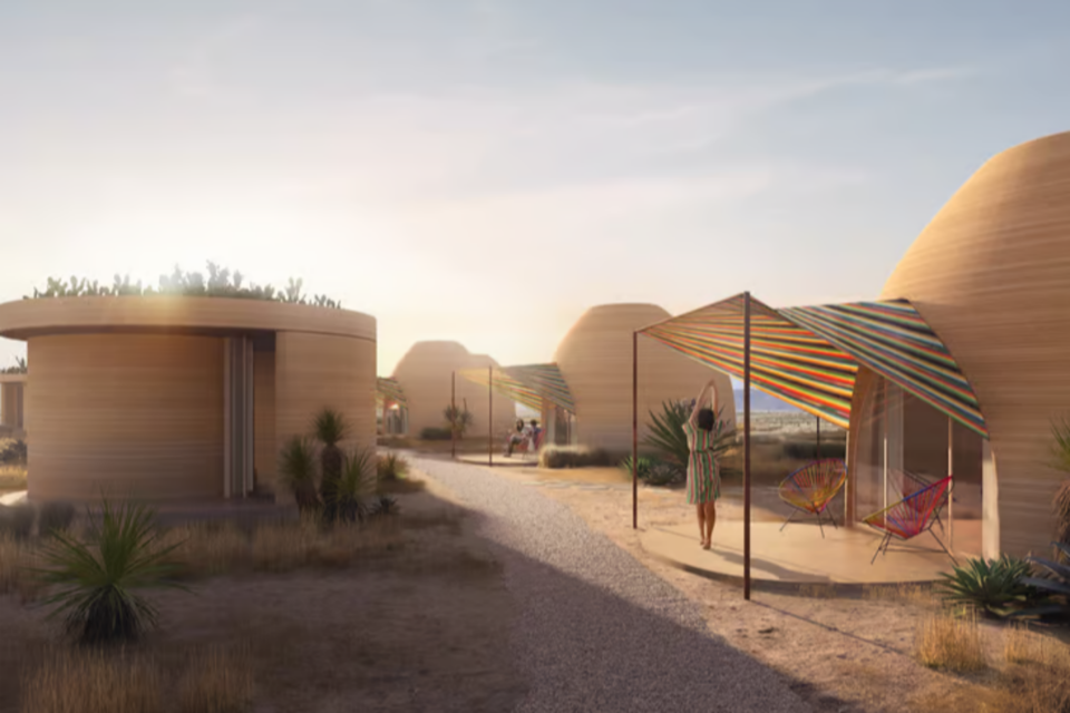 미국에 생긴 세계 최초 3D 프린팅 호텔. (사진=아이콘)