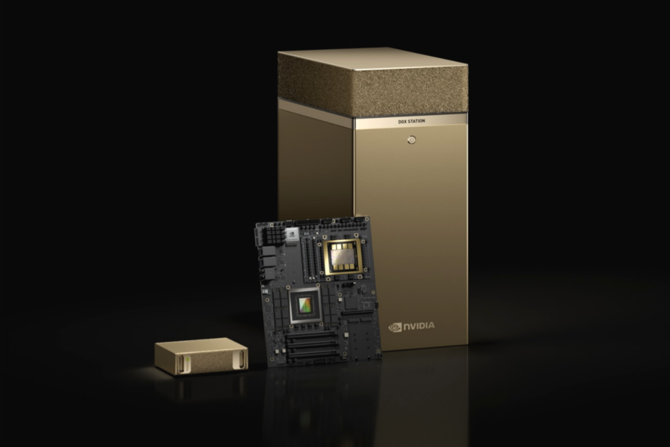 엔비디아가 공개한 '개인용 AI 슈퍼컴퓨터'. (사진=엔비디아)