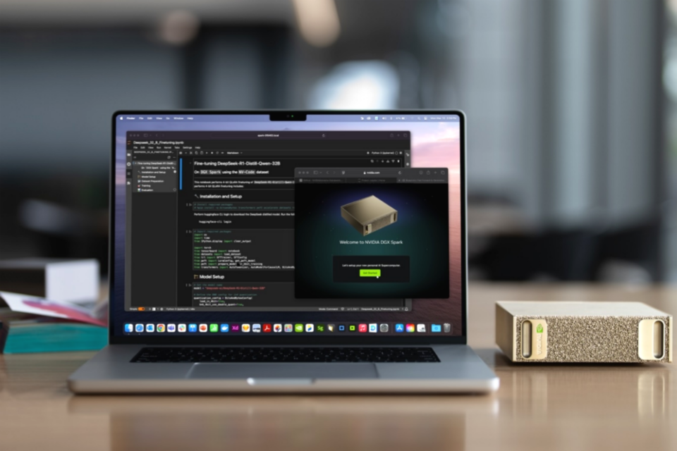 엔비디아가 공개한 '개인용 AI 슈퍼컴퓨터'. (사진=엔비디아)