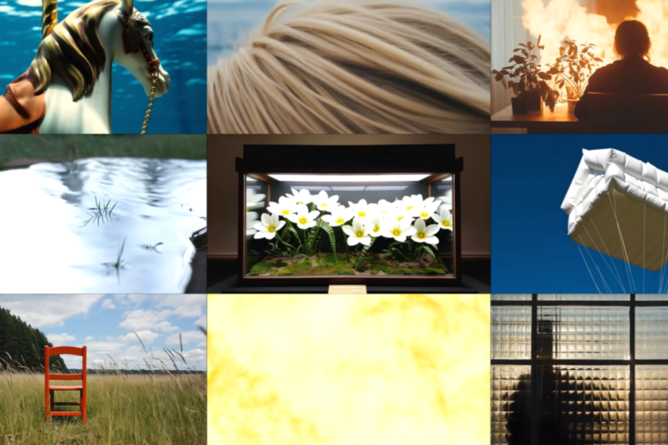 젠-4로 제작한 영상 갈무리. (사진=런웨이)