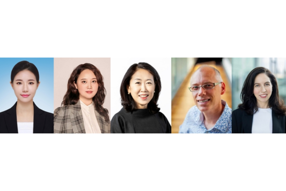 왼쪽부터 서울대 협동과정 인공지능 전공 전하연 박사과정생(제1저자), 서울대 언론정보학과 임하진 교수(교신저자), 김은미 교수(교신저자), 카네기멜론대학교 인간-컴퓨터 상호작용 연구소 존 짐머만 교수(공동저자), 로라 대비시 교수(공동저자). (사진=서울대학교 공과대학)