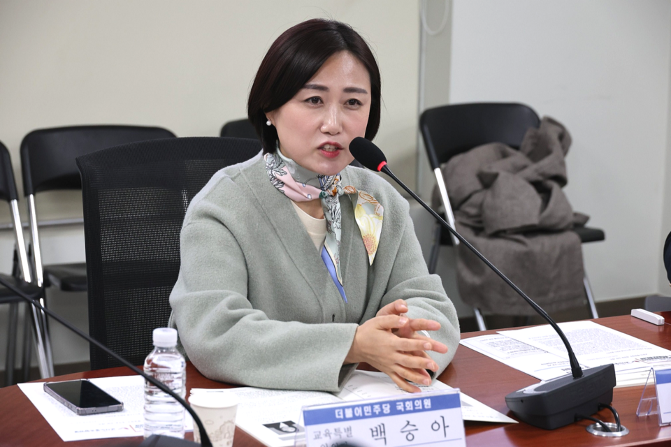 백승아 더불어민주당 의원. (사진=백승아 의원 SNS)