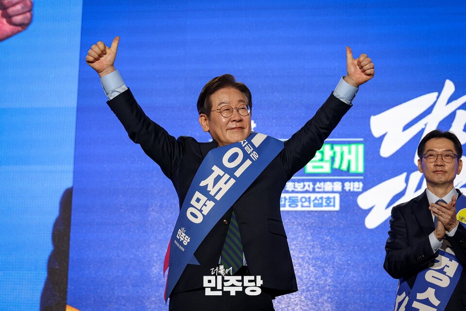 이재명 더불어민주당 대선 후보. (사진=더불어민주당)