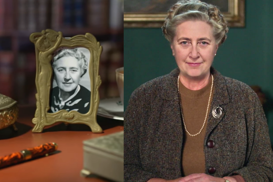 AI로 되살아난 아가사 크리스티. (사진=BBC 마에스트로)