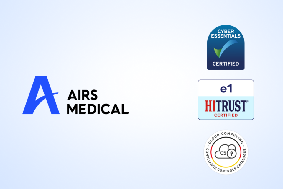에어스메디컬이 최근 획득한 글로벌 인증 내역. (사진=에어스메디컬)